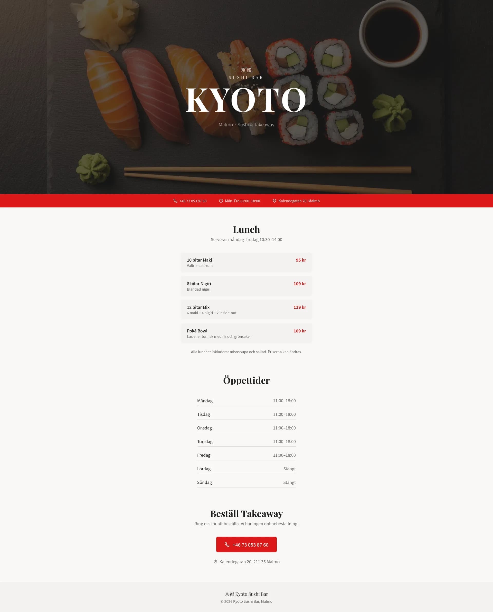 Kyoto sushibar