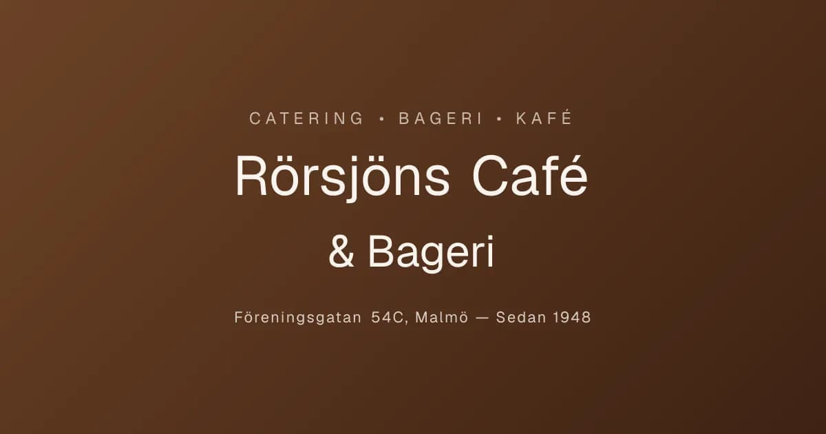 Rörsjöns Café & Bageri