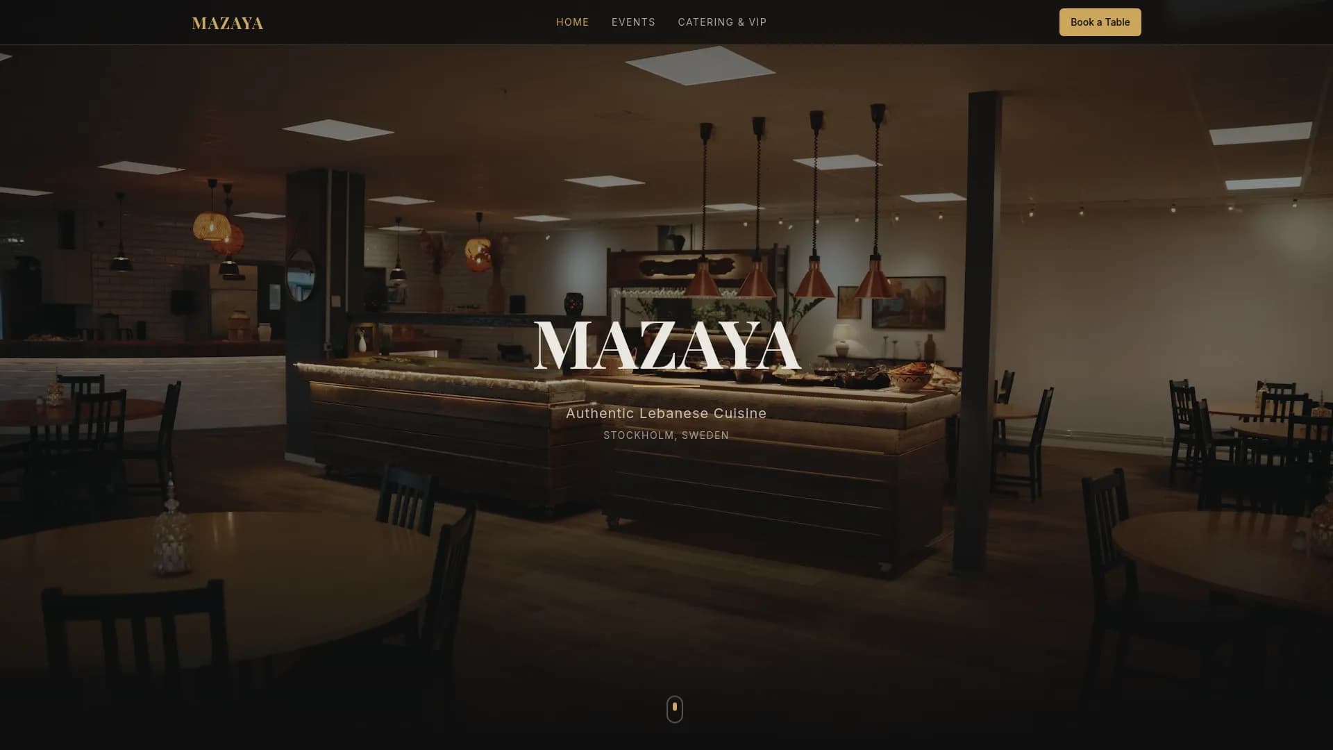 Mazaya - Libanesisk restaurang och Catering
