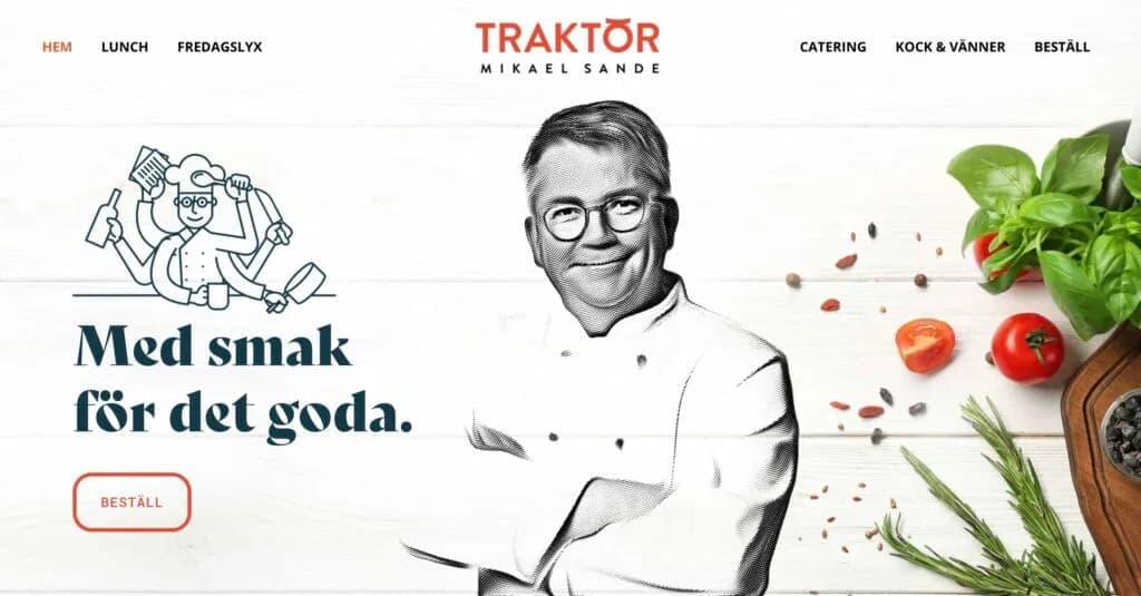 Traktör Mikael Sande