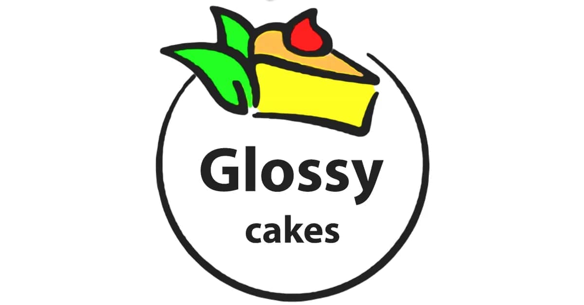 Glossy cakes